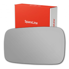 Wing Mirror Glass Adhesive Convex Left For Volkswagen Golf mk1 / GTI 1974-1984