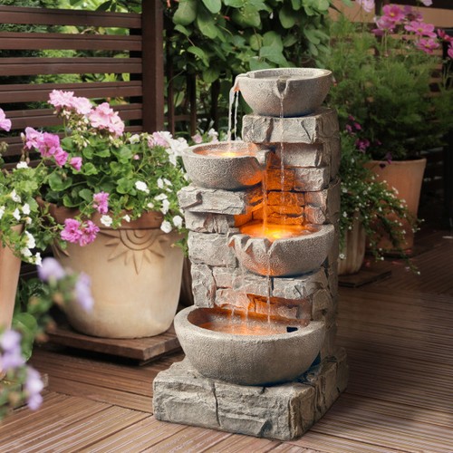 Garden water feature - garden, outdoor