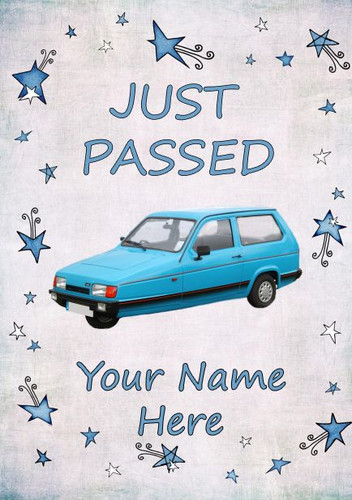Robin reliant car - car, passed