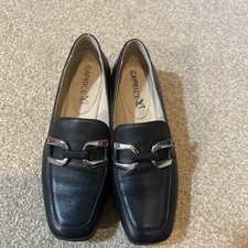 Black Leather Size 4 Caprice