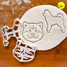 Akita Inu cookie cutters | dog