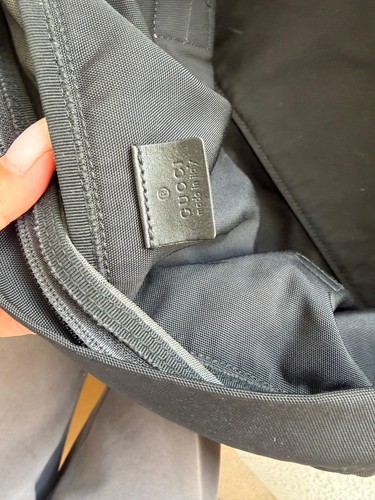 Vintage gucci black nylon - gucci, &