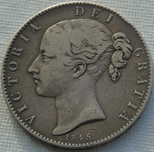 1845 queen victoria bun young - queen,