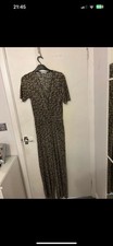 Zara Women's Floral Jumpsuit Size Medium