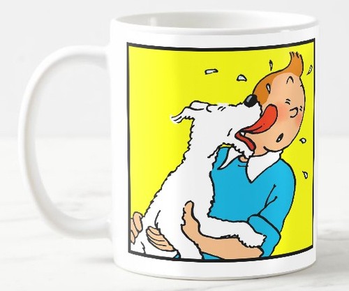 Mug tintin and snowy - tintin, (milou)