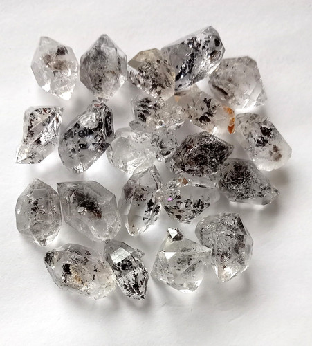 Herkimer diamond 14mm - diamond, high