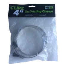 4” Ducting Clamps Pack Of 2 