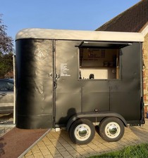 Vintage Horsebox Catering Trailer Burger Van, Mobile Bar, Coffee Shop, Converted