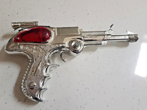Vintage space outlaw toy - toy, cap