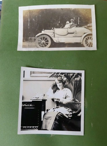 Antique photo album ww1 - photo, era
