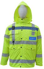 HI VIZ Security Work Rain