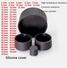 Black Round Silicone Rubber