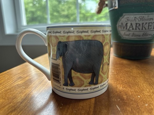 Wedgewood mug elephant bone - elephant,