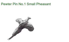 Bisley Pewter Lapel Pin Badge