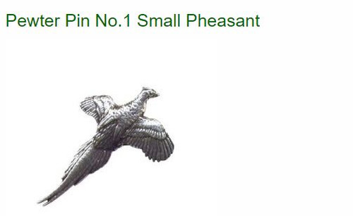 Bisley pewter lapel pin - bisley,