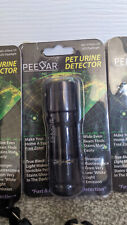 PeeDar UV Flashlight Torch 365NM Black Light - Pet Urine/Stain Detector