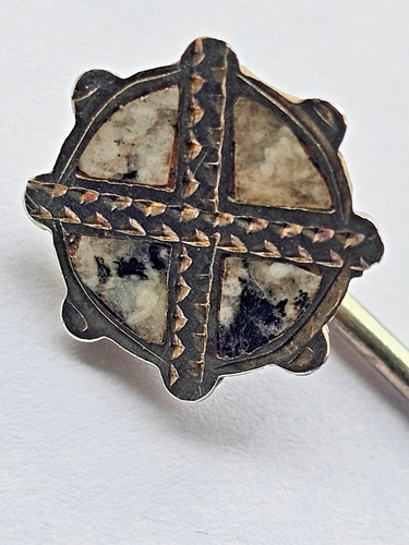 Antique scottish agate stick - ,