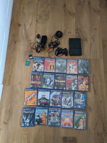 Ps2 slim console - slim, bundle