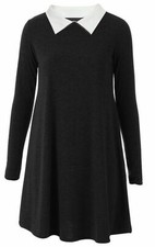 Womens Ladies Peter Pan Collar