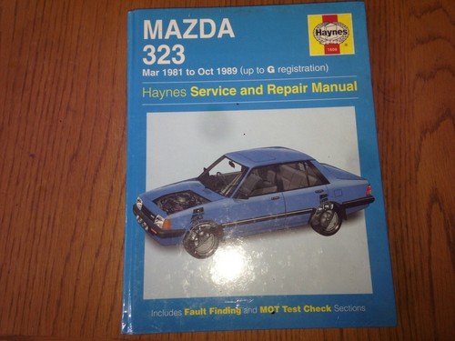 New workshop manual mazda 323