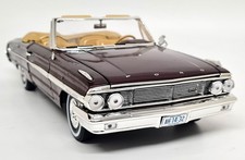 Sunstar 1/18 Ford Galaxie 500 XL Convertible 64 Vintage Burgundy PAINT Model Car