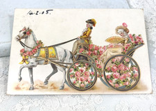 ANTIQUE POSTCARD, EMBOSSED