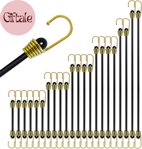 Mini bungee cords with hooks - mini,