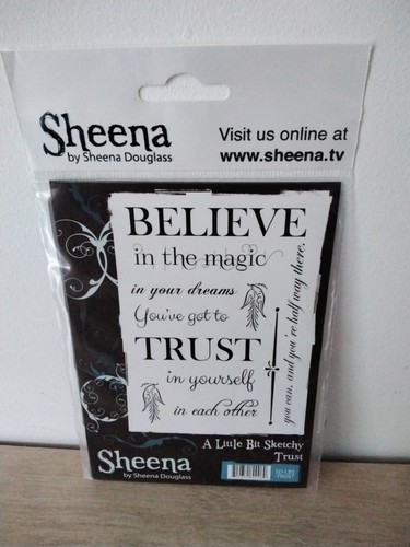 Sheena douglass rubber stamp - rubber,
