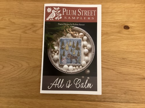 All calm cross stitch - is, calm.