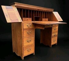 Antique solid oak arts - antique,