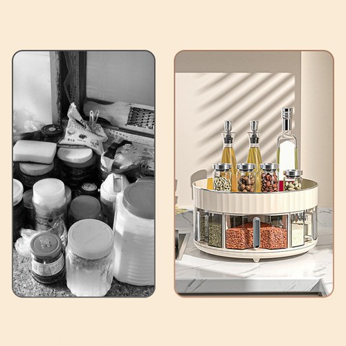 Kitchen spice box with multi - box,