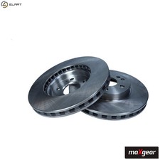 2x BRAKE DISC 19-4721 FOR