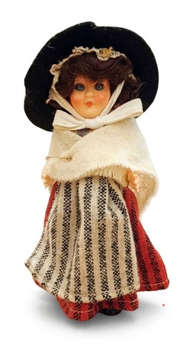 Vintage welsh doll with - welsh,