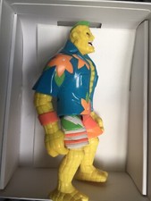 Rare Duke Nukem Figure From Captain Planet (No Battery Cover 1 Working Light)