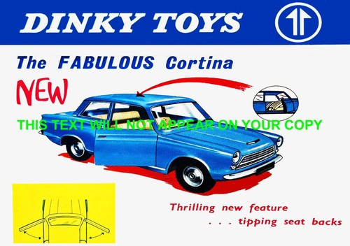 Dinky toys fabulous ford - dinky,