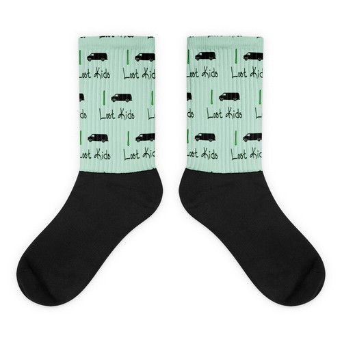 Love lost kids socks - "i,