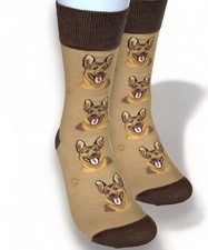 German Shepherd Socks Mens