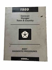 Dodge Caravan Mini-Van 1999 OEM Diagnostic Electrical Shop Service Repair Manual