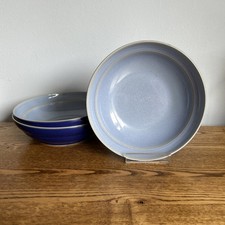 Denby blueberry cereal bowls - blueberry,