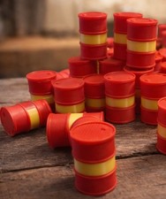 25 x Oil Drums Barrels 1:50