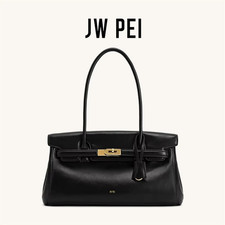 JW PEI Yara Handbag - Black Vegan Leather Tote & Shoulder Bag (2025 New)