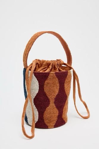 Zara bucket mini fabric - zara,