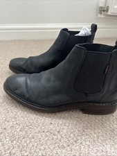 Levi Black Chelsea Ankle Boots