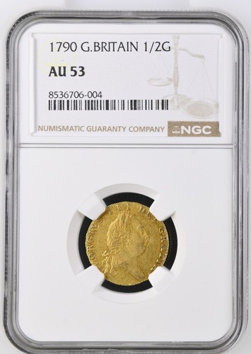 1790 half guinea george - guinea,,