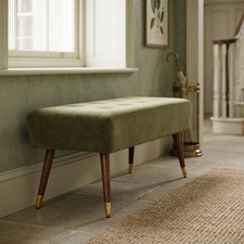 Modern olive green velvet - modern,