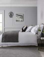 Next duvet set white black - next, white/black
