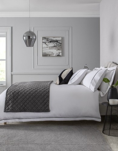 Next duvet set white black - next, white/black
