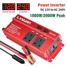 Power Inverter 12V to 240V