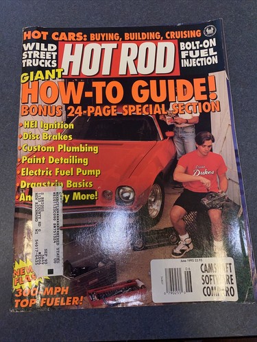Hot rod magazine june 1992 - magazine,