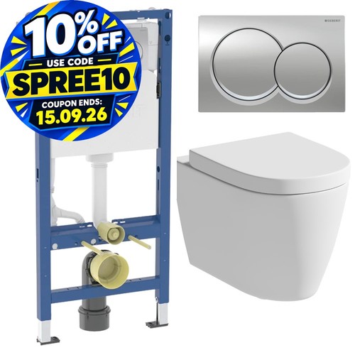 Rimless wall hung toilet pan - rimless,
